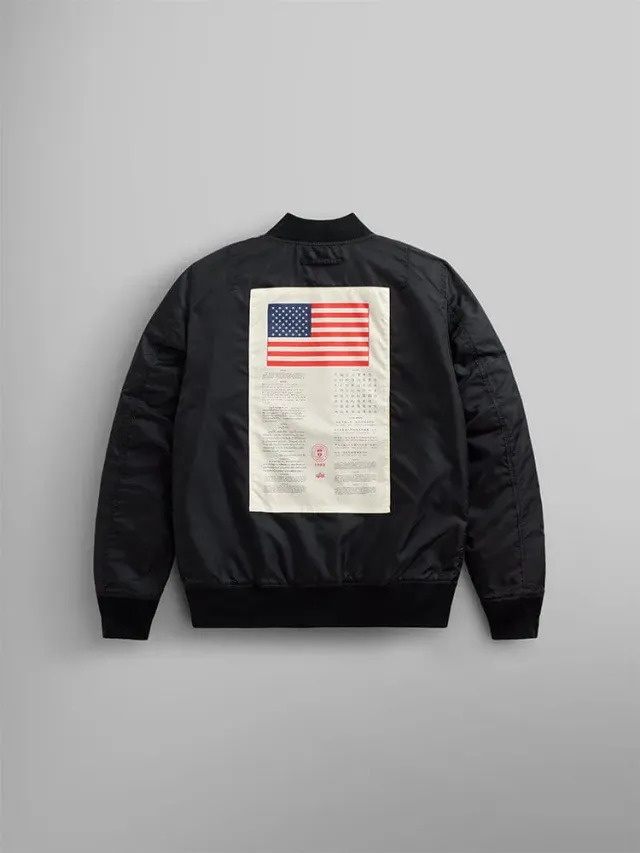 Alpha Industries L-2B Bloodchit bomber noir reversible