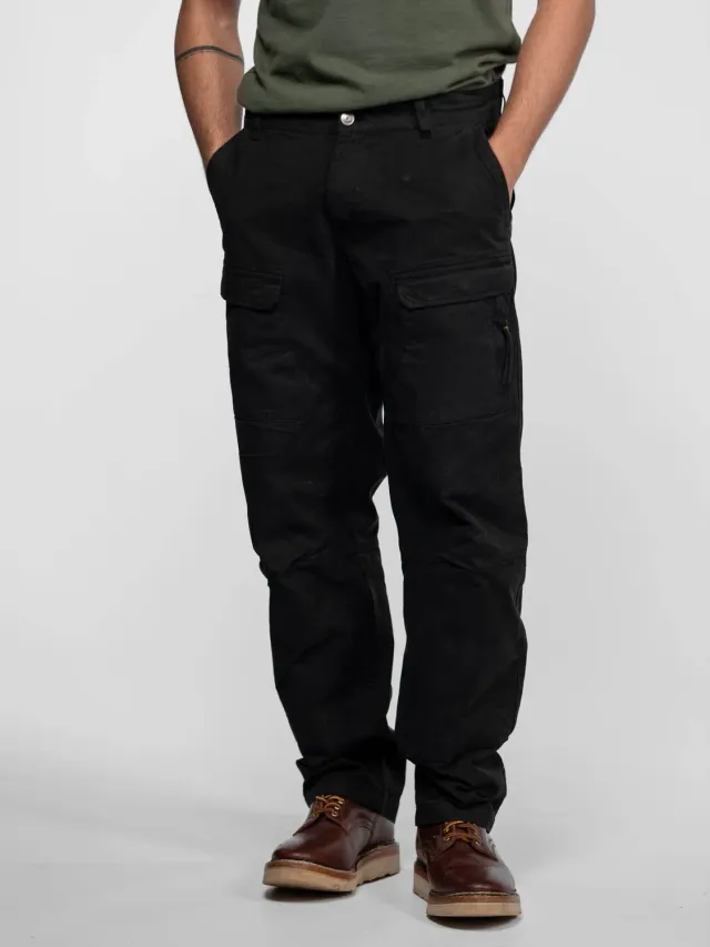 Daytona Joplin pantalon cargo large Beige poches