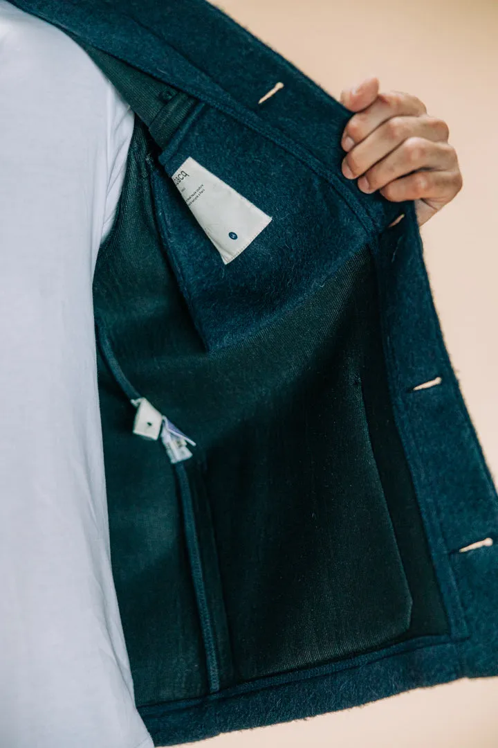 SOUBACQ Le Bleu Villeneuve veste de travail drap de laine