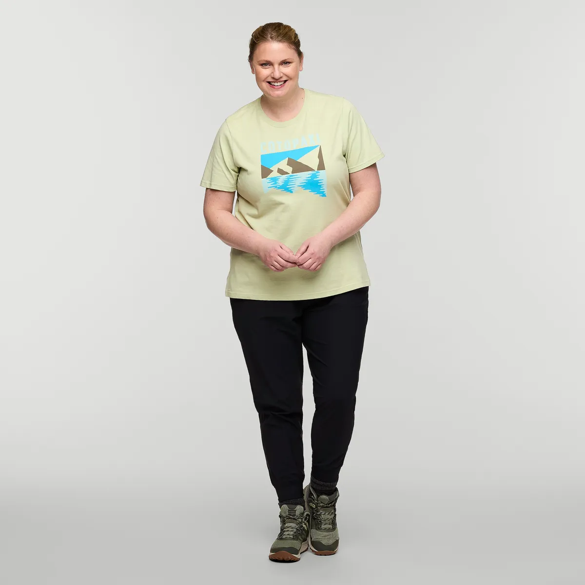 Cotopaxi Reflections T-shirt femme Faded Brick graphique