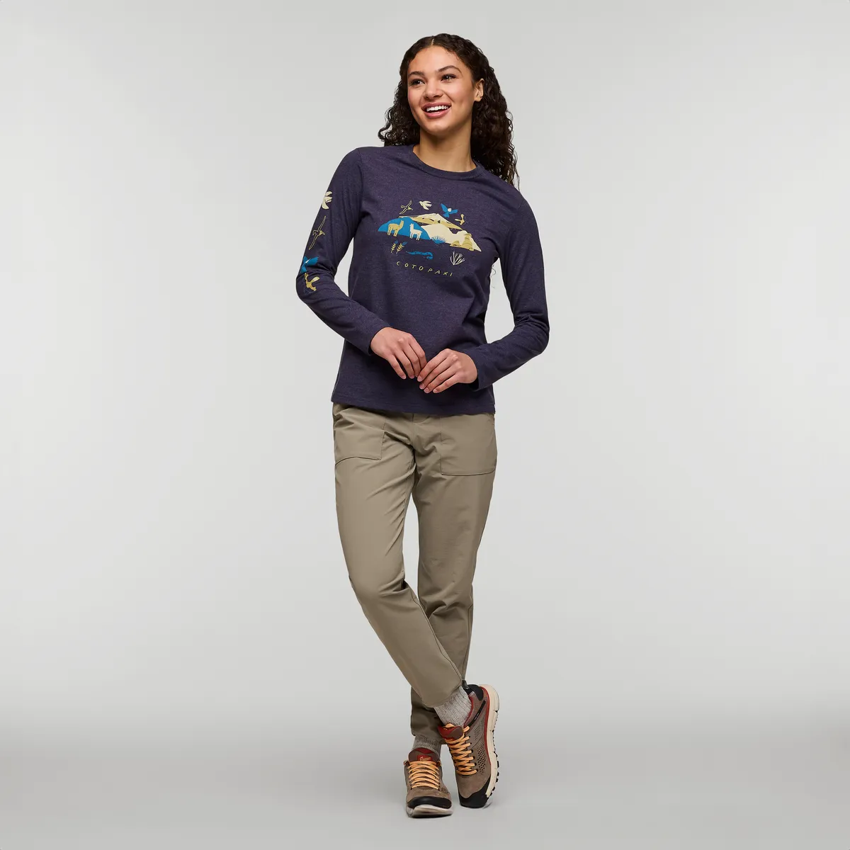 Cotopaxi Solstice t-shirt manche longue femme Live Oak