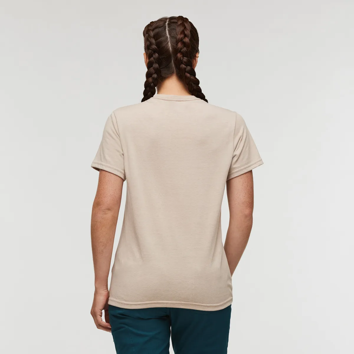 Cotopaxi Llama Greetings T-shirt femme Oatmeal coton bio