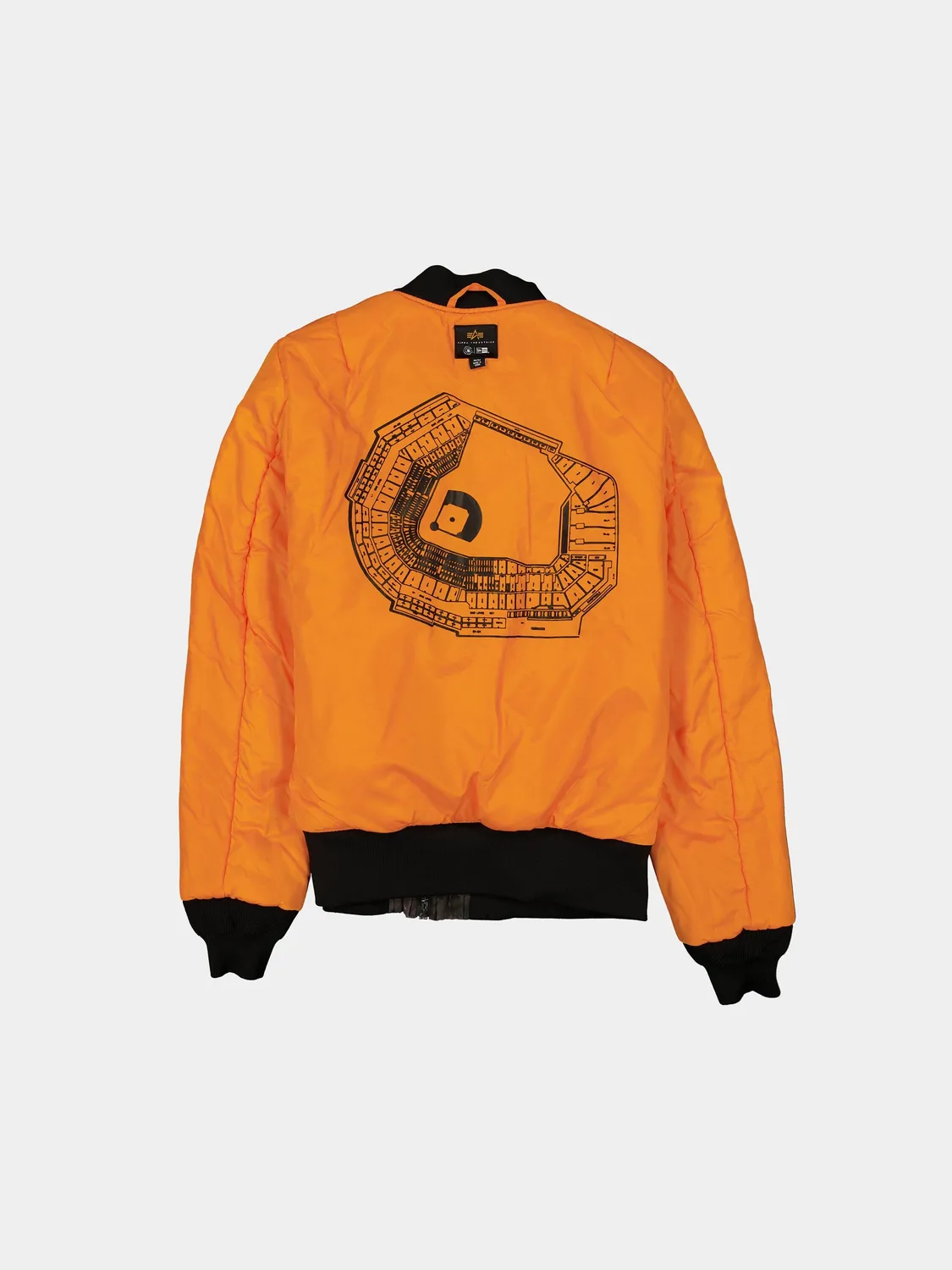 Alpha Industries MA-1 Boston Red Sox bomber noir