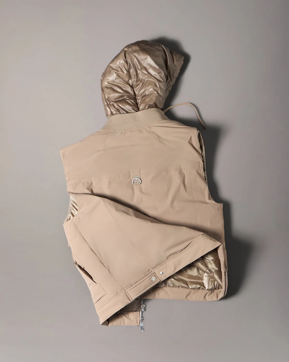 Moose Knuckles Brixton Gilet Duvet Ashen Sans Manches