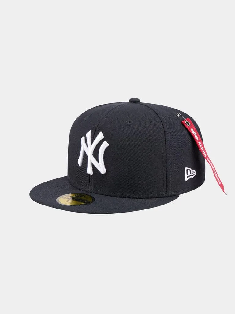 Alpha Industries 59Fifty casquette fitted bleu marine Yankees