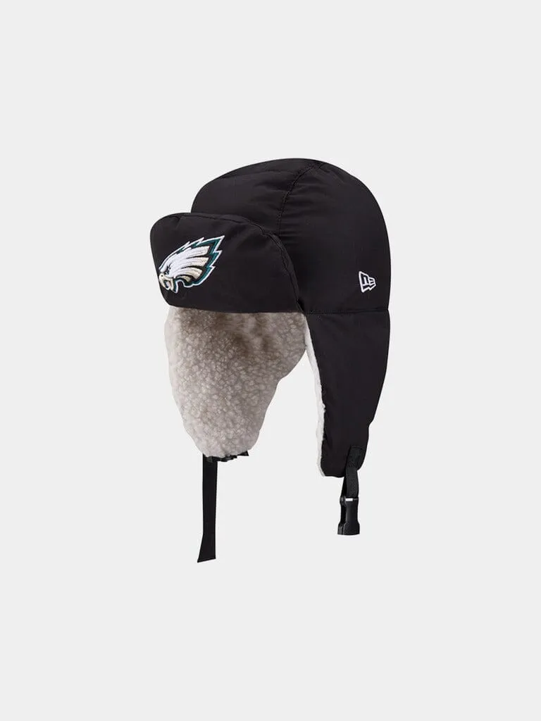Alpha Industries Eagles chapka trapper matelassée noire
