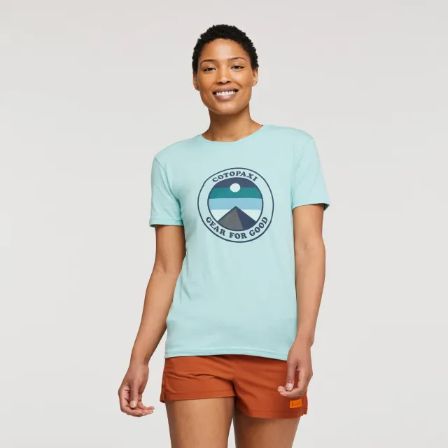 Cotopaxi Sunny Side t-shirt femme coton bio gris chiné