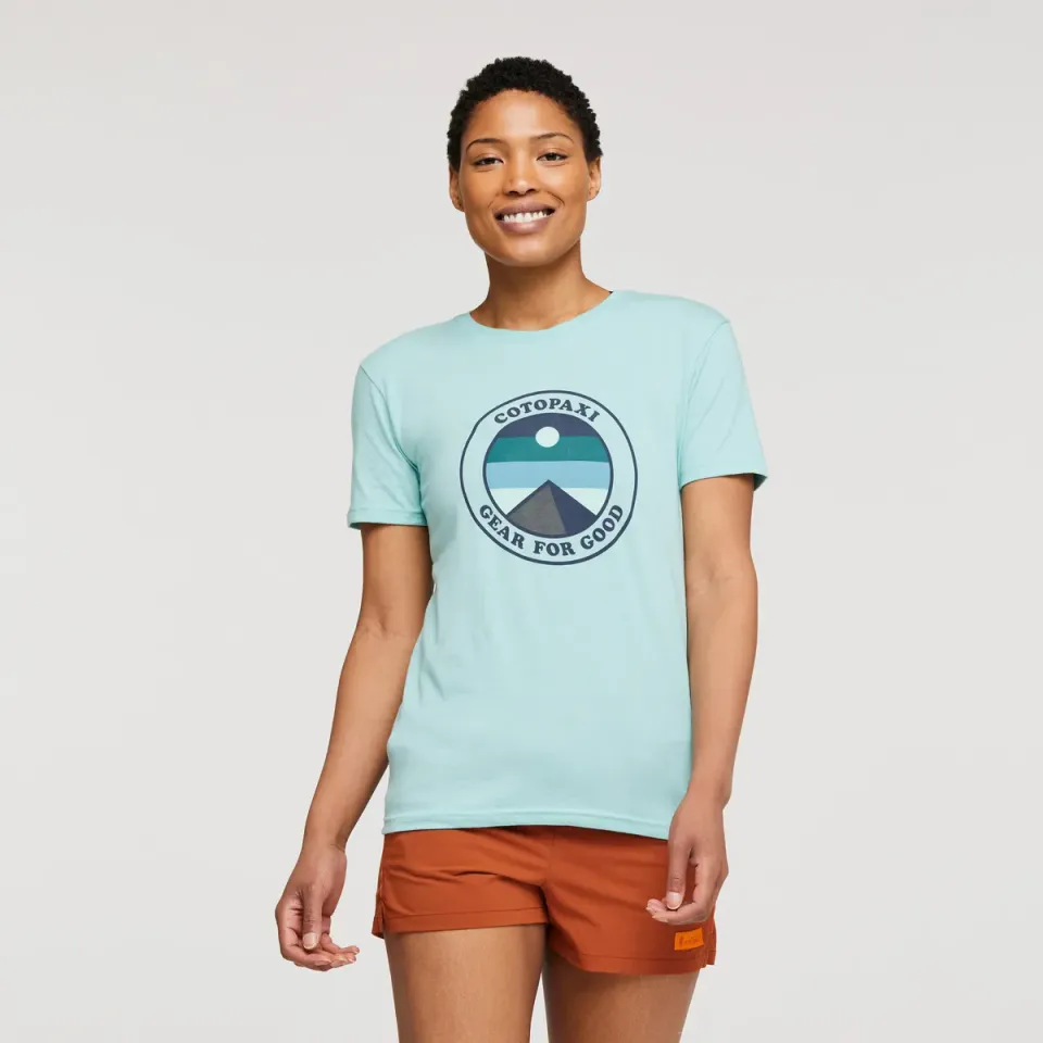 Cotopaxi Sunny Side t-shirt femme coton bio gris chiné