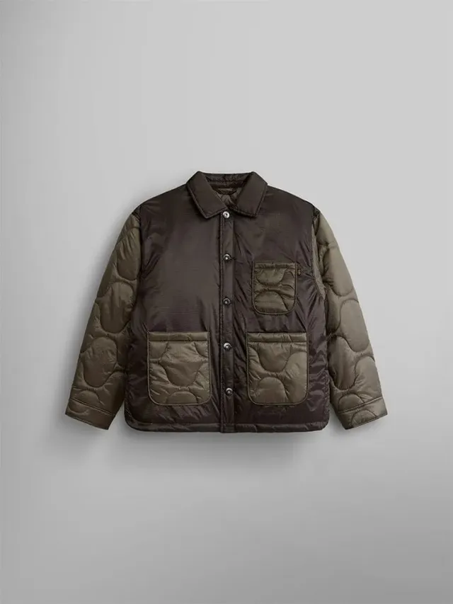 Alpha Industries Chore Coat veste femme chocolat matelassée