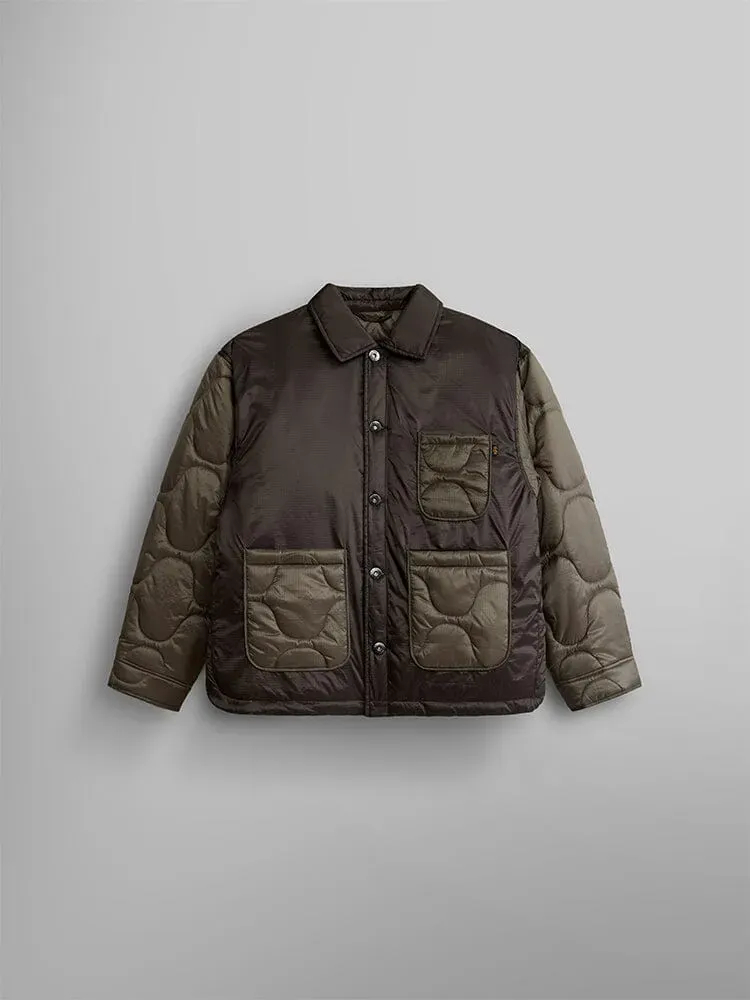 Alpha Industries Chore Coat veste femme chocolat matelassée