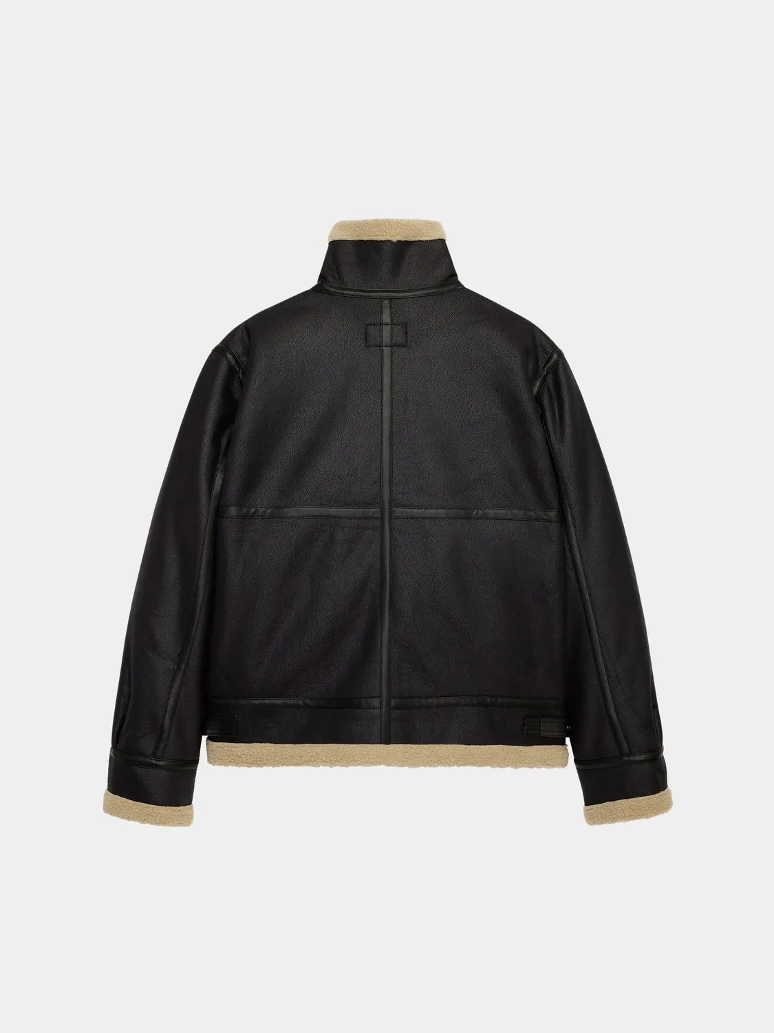 Alpha Industries Mouton B-3 blouson aviateur noir doublure mouton