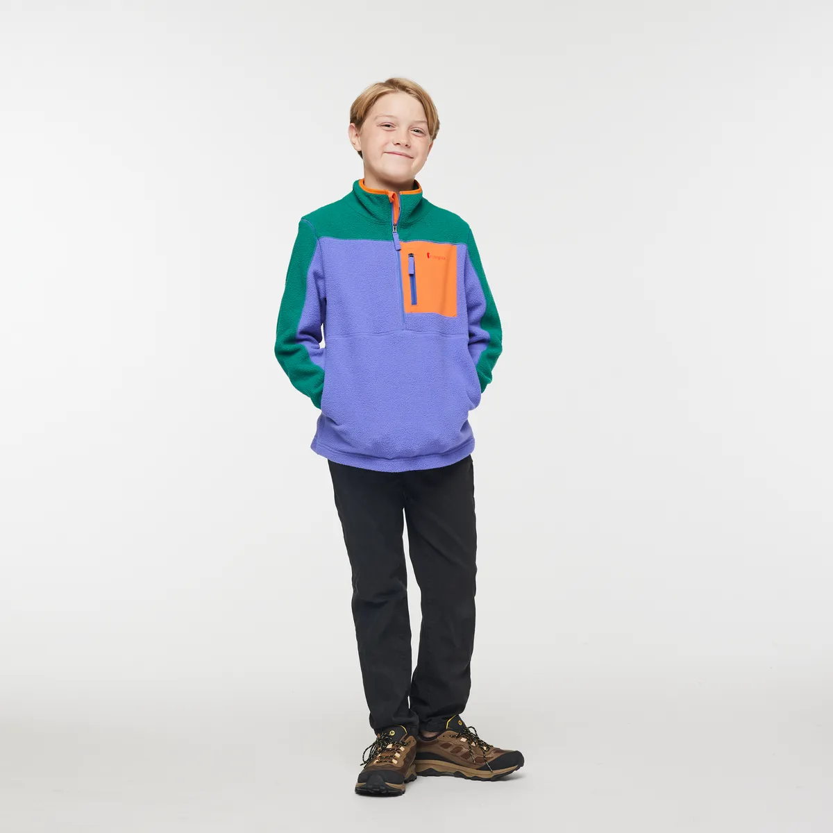 Cotopaxi Abrazo veste polaire enfant demi-zip recyclée