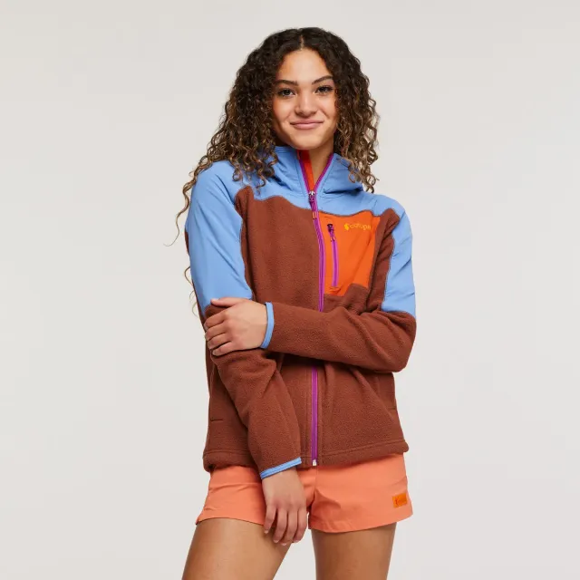 Cotopaxi Abrazo Hooded Full-Zip polaire femme noire