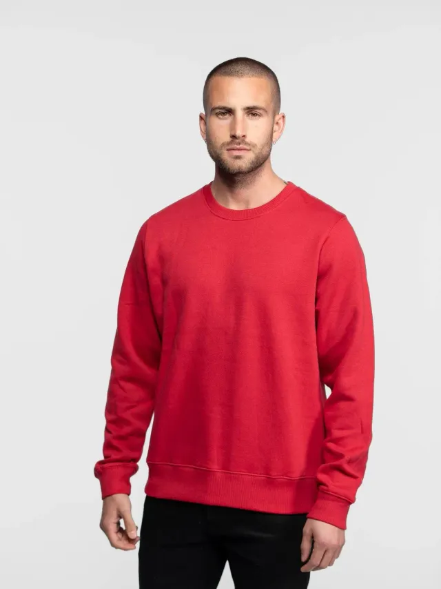 DAYTONA Harrisson sweat col rond navy molleton