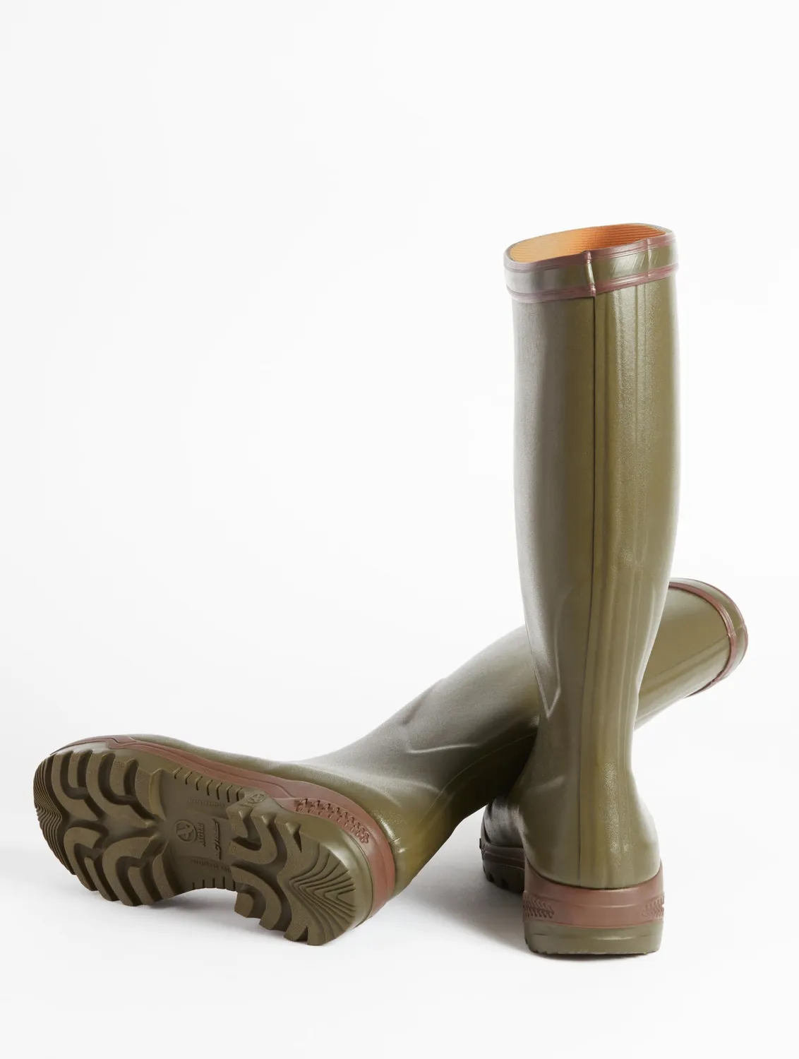 Aigle Parcours 2 bottes caoutchouc homme anti-fatigue Kaki