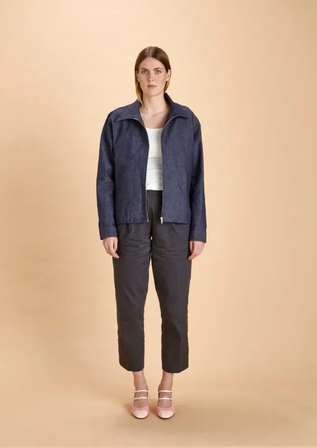 SOUBACQ Malte blouson jean denim japonais