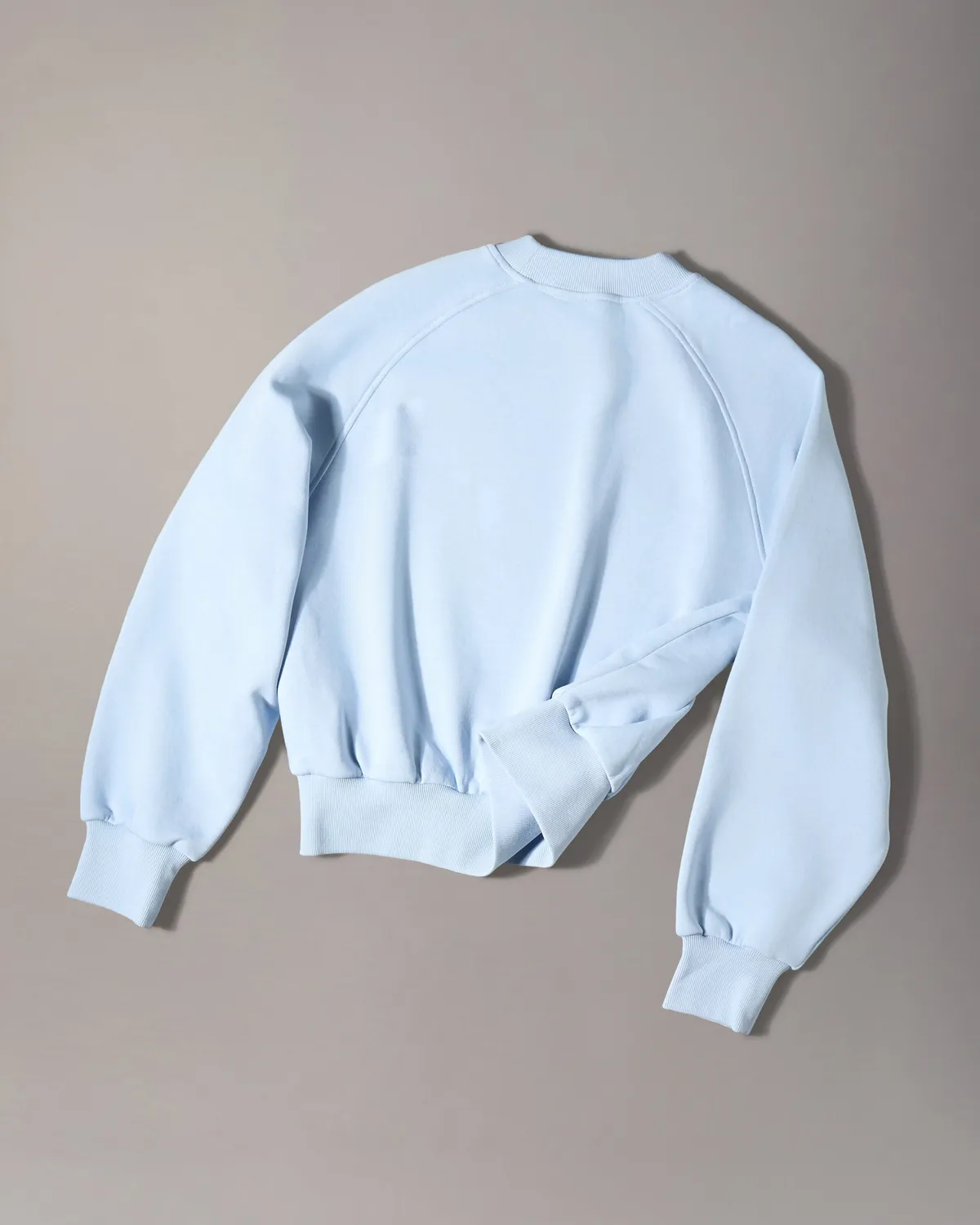 Moose Knuckles YYZ Crewneck sweat Blue Ice relaxed