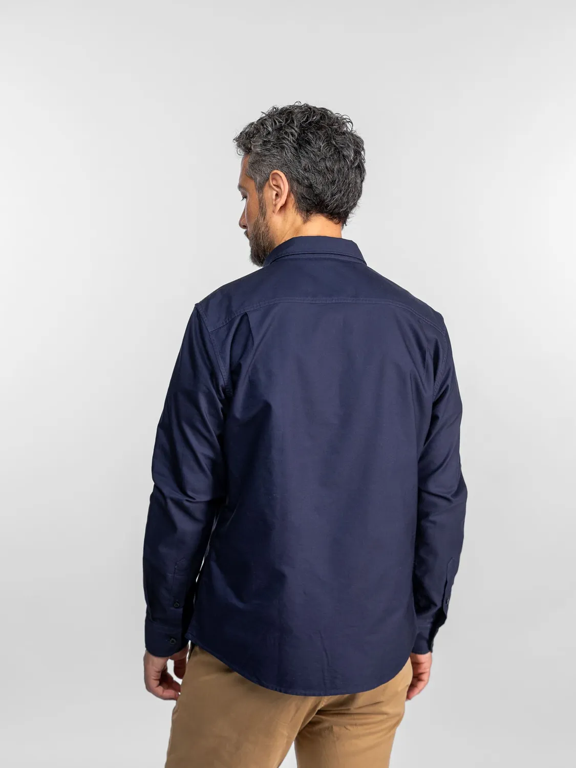 Daytona Shirof chemise oxford bleu clair