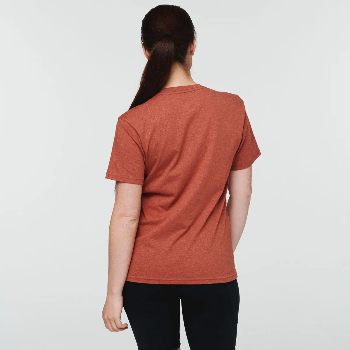 Cotopaxi Sunny Side t-shirt femme Spice coton bio