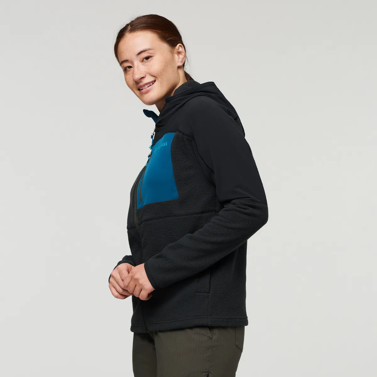 Cotopaxi Abrazo Fleece Hooded Full-Zip Jacket polaire femme Noire