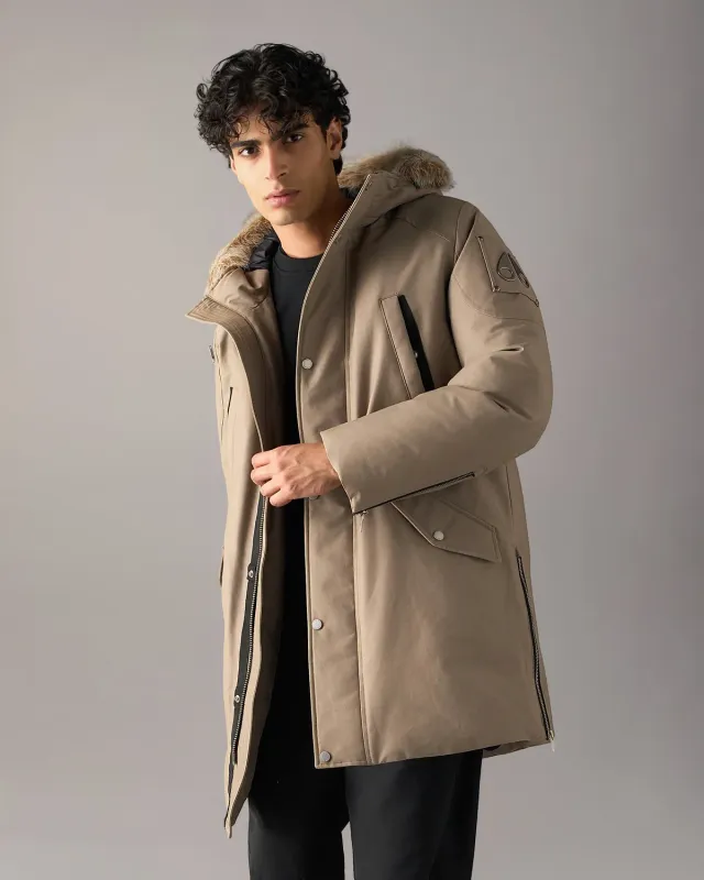 Moose Knuckles Stirling 2.0 parka duvet ashen-bronze longue chaude