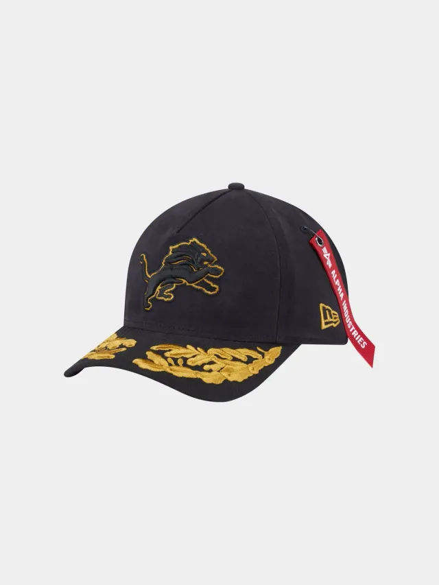 Alpha Industries Detroit Lions 940 casquette noire brodée réglable