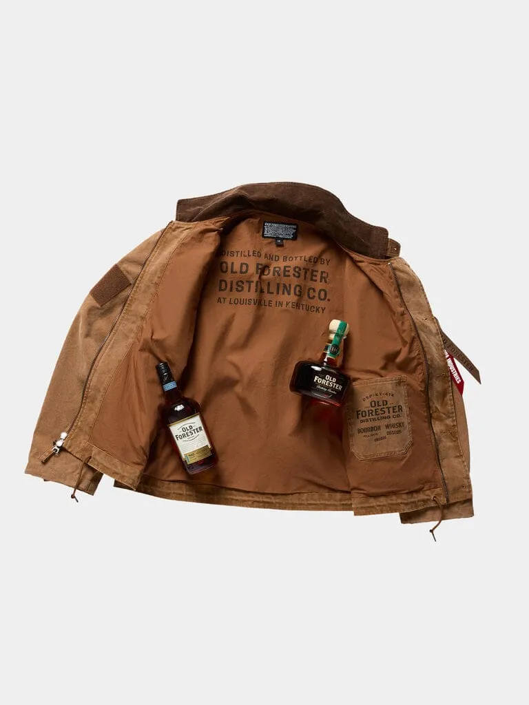 Alpha Industries Old Forester Deck veste kaki toile
