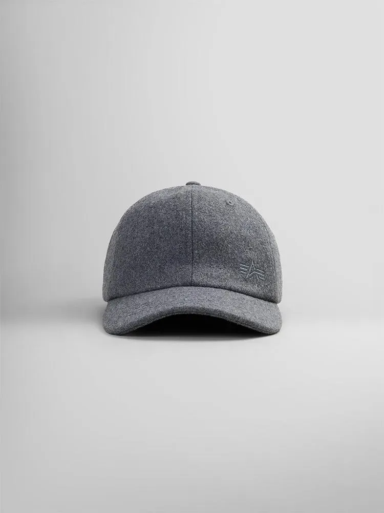 Alpha Industries Wool Cap casquette gris laine chaude