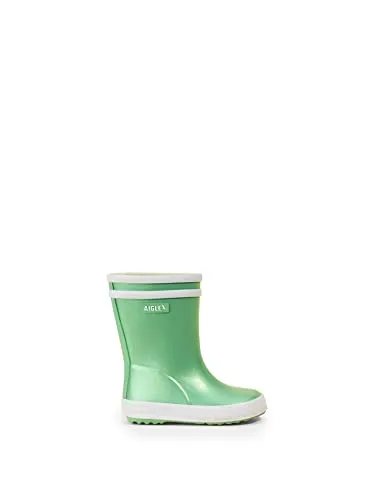 Aigle Baby Irrisé 2 bottes pluie bébé vert scarabée