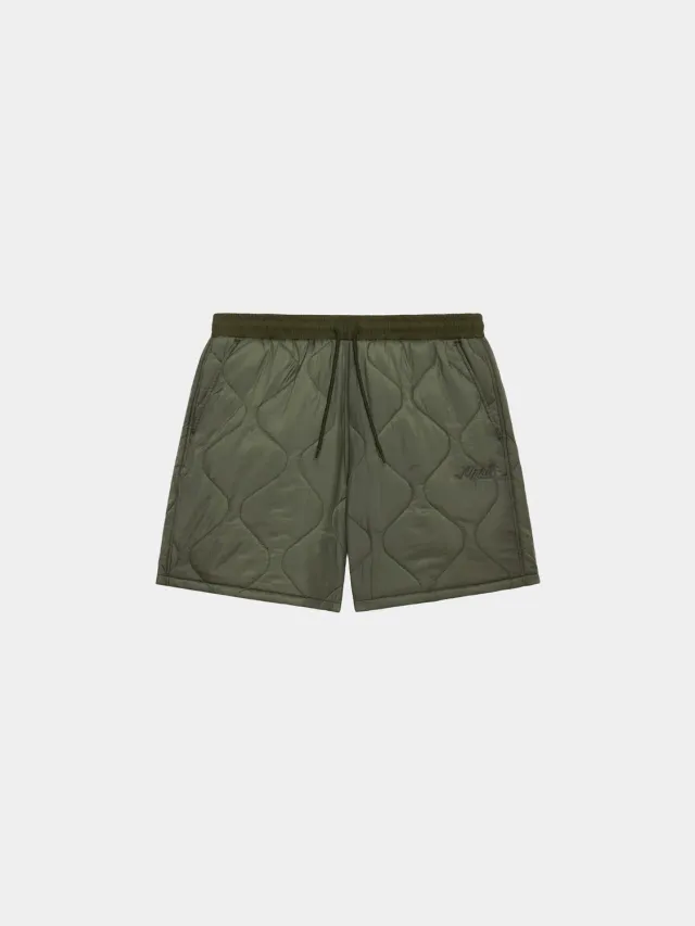 Alpha Industries Relaxed Quilted short nylon vert olive