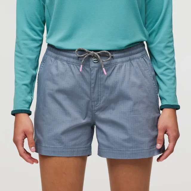 Cotopaxi Salto short ripstop femme Green Tea bio