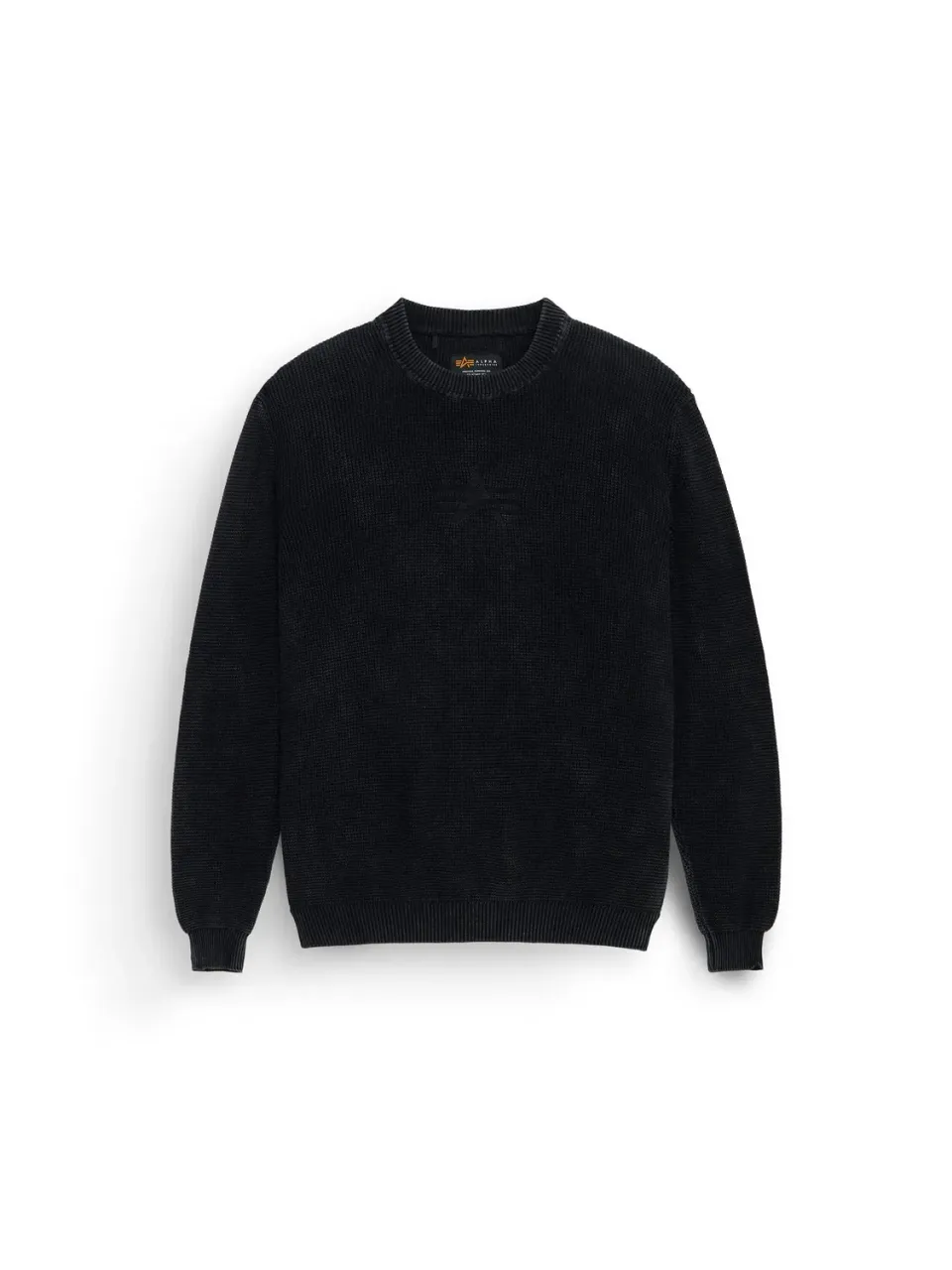 Alpha Industries Flying A sweat noir coton relaxed