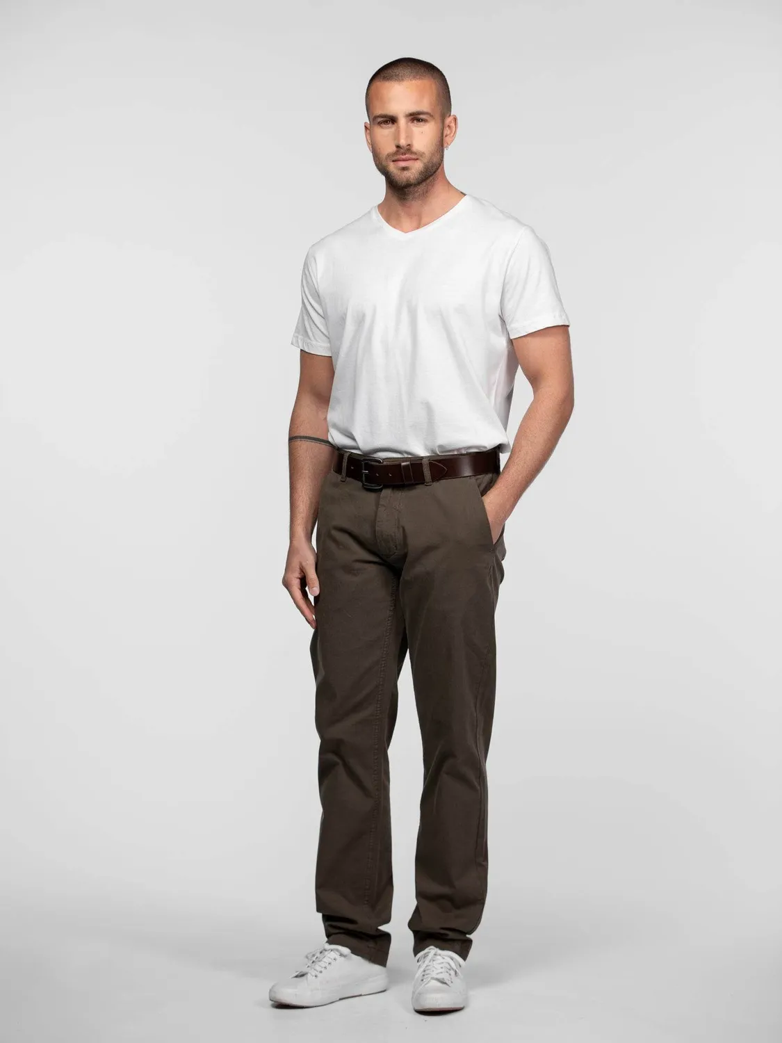 Daytona Briny pantalon chino homme Navy stretch