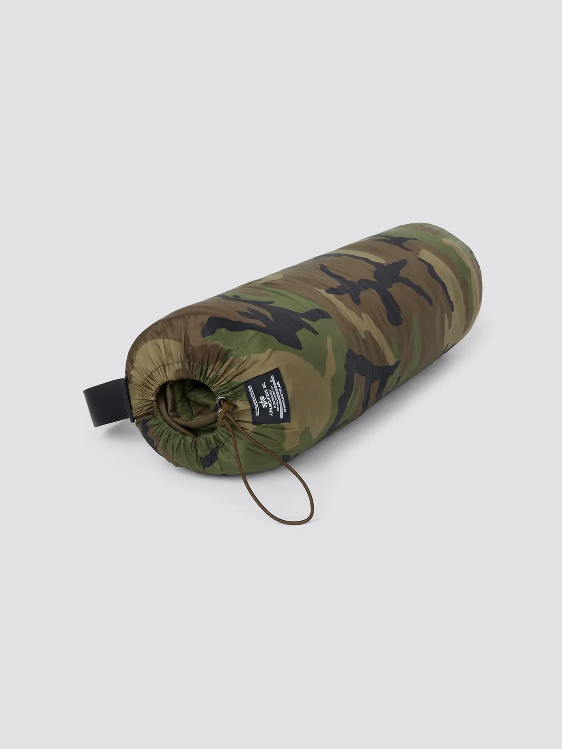 Alpha Industries Quilted plaid noir matelassé 198x137 cm
