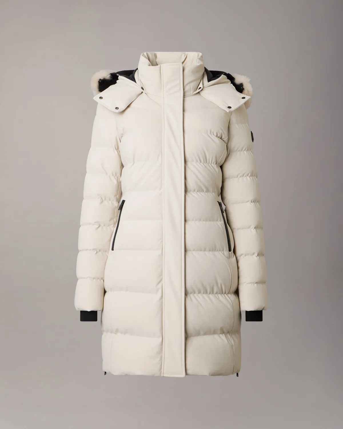 Moose Knuckles Watershed Parka Duvet Alabaster Femme