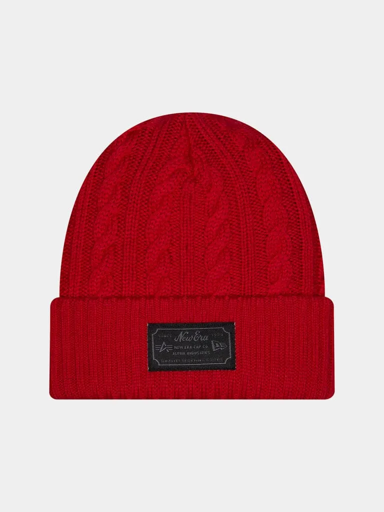 Alpha Industries Philadelphia Phillies bonnet torsades rouge