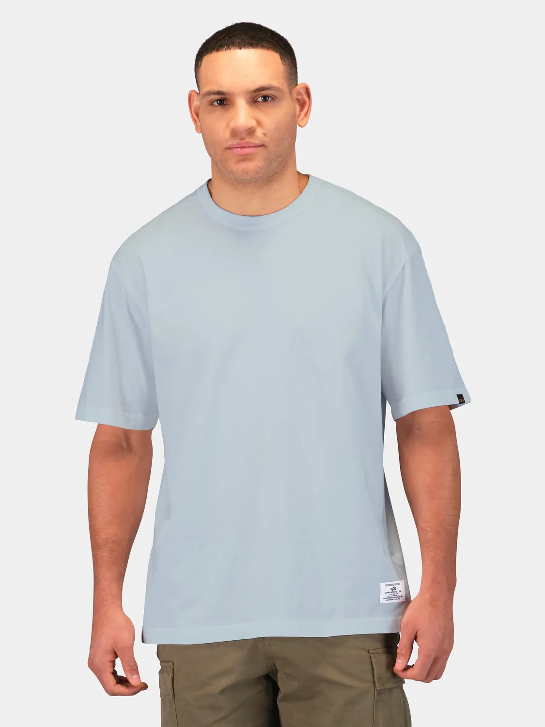 Alpha Industries Relaxed Short Sleeve Tee T-shirt noir coton