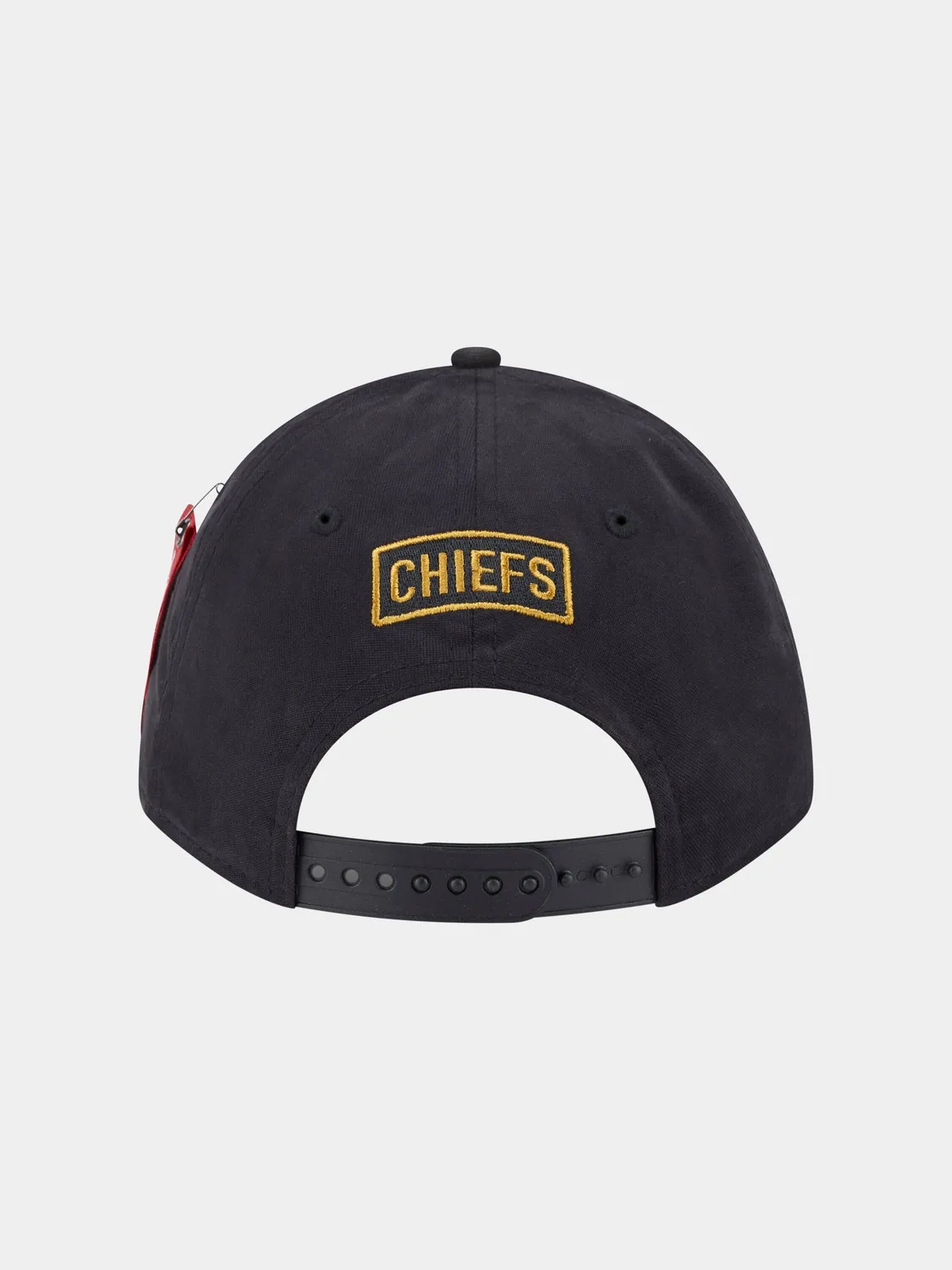 Alpha Industries 940 Chiefs Casquette Noire Réglable