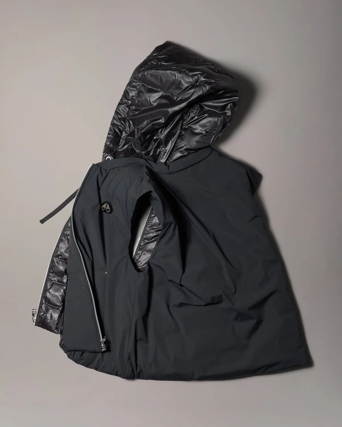 Moose Knuckles Tegan gilet doudoune femme noir léger