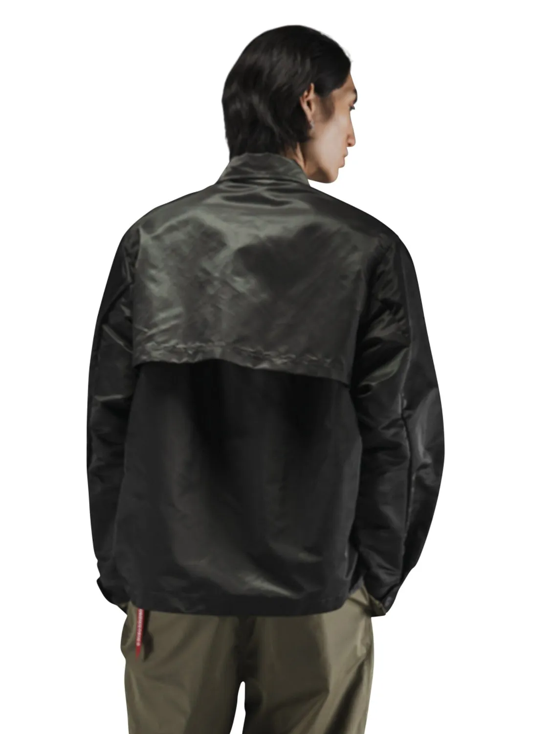 Alpha Industries LS Flight surchemise Charcoal nylon