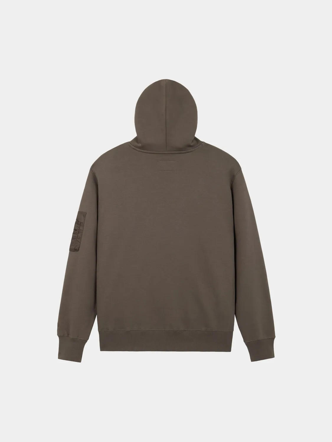 Alpha Industries Utility Pocket hoodie marron coton