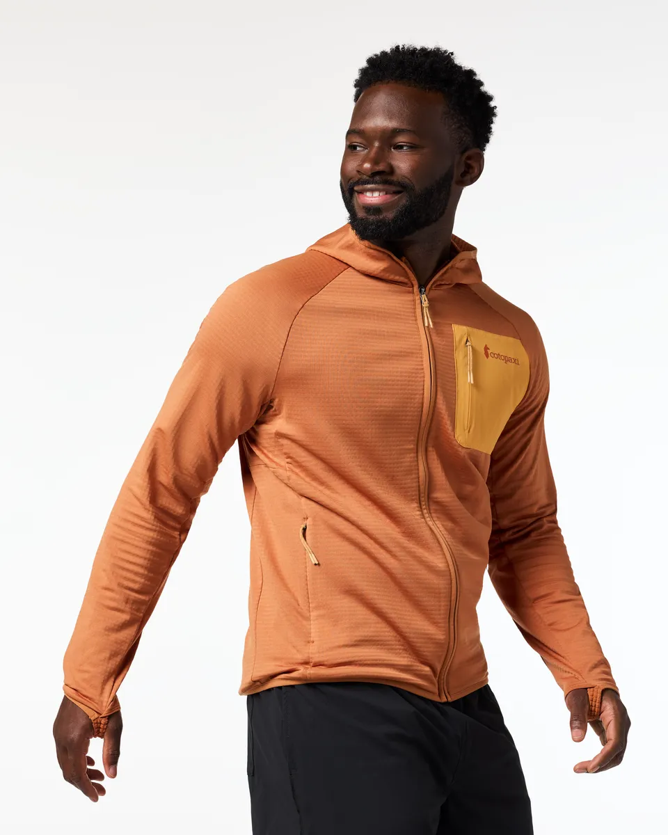 Cotopaxi Otero veste polaire zippée Crimson respirante