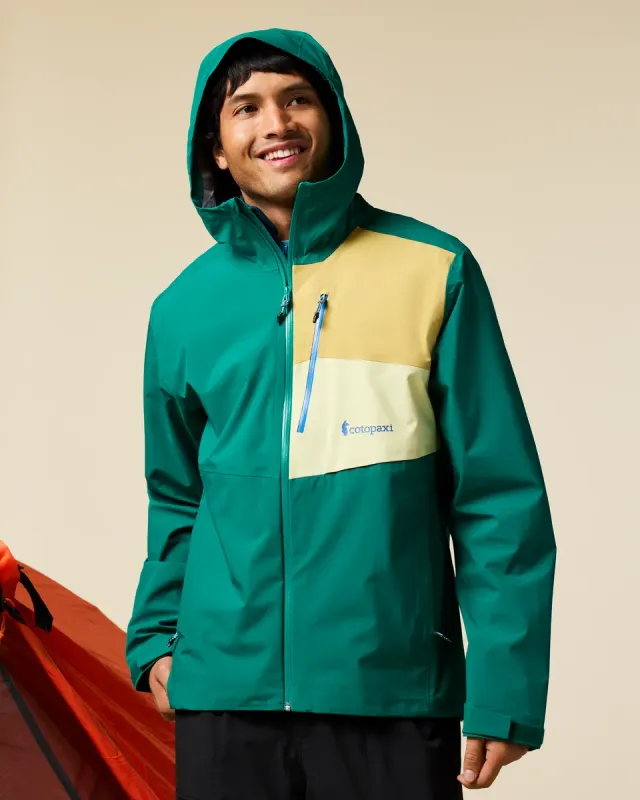 Cotopaxi Impermeo 3L Veste imperméable homme Malachite