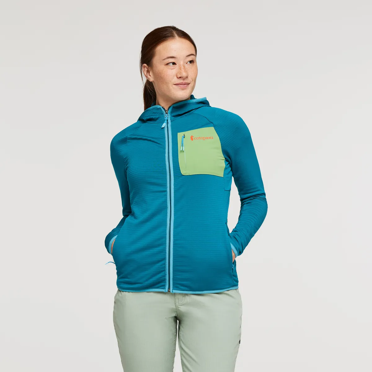 Cotopaxi Otero Fleece Full-Zip veste capuche femme Canyon