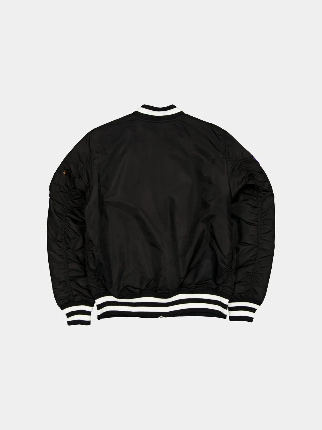 Alpha Industries Steelers MA-1 bomber homme noir brodé équipe