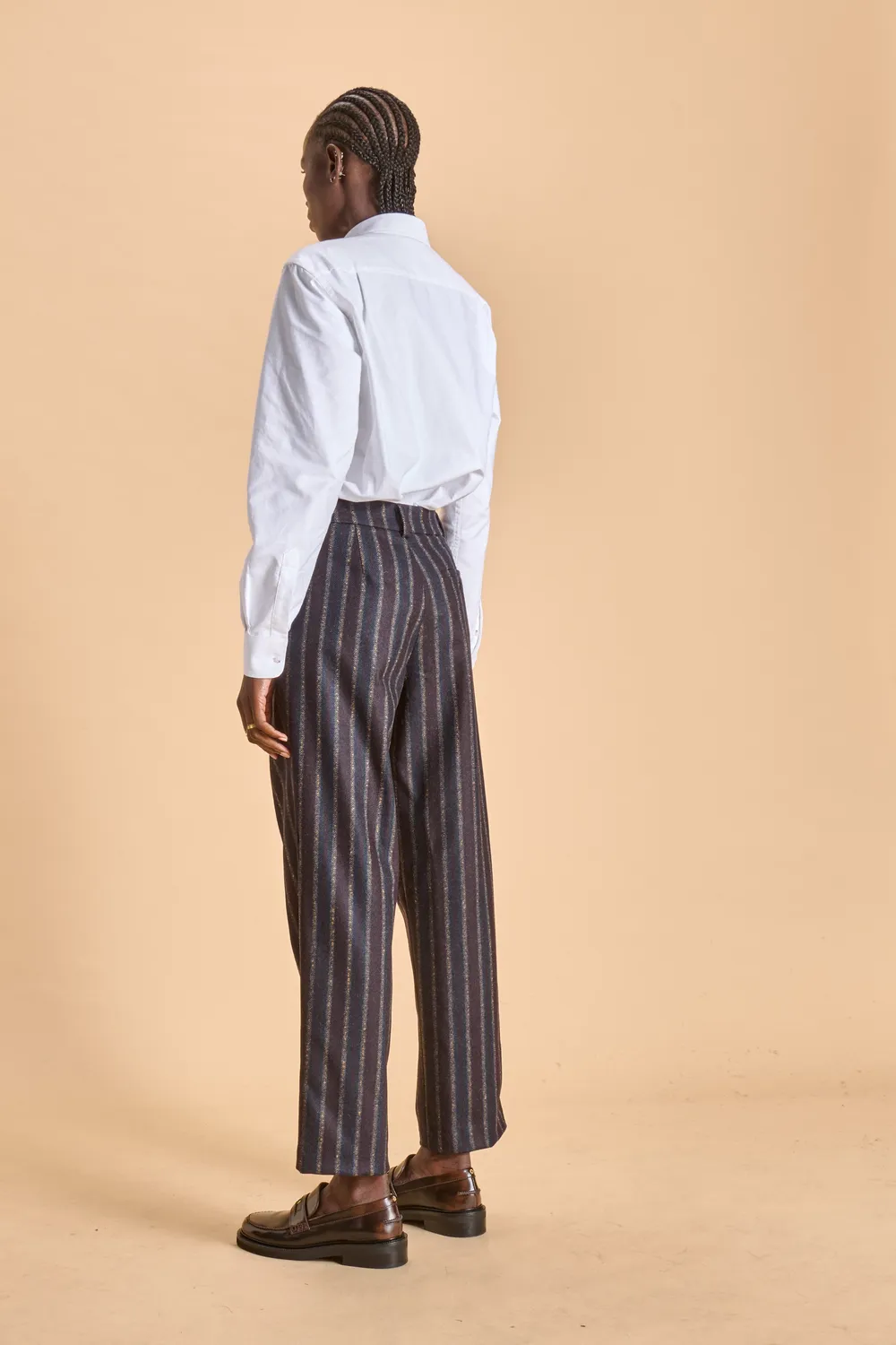 SOUBACQ Le Pantalon Mayfair femme pantalon laine anglaise