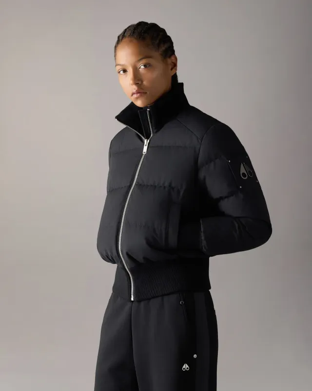 Moose Knuckles Banff bomber black