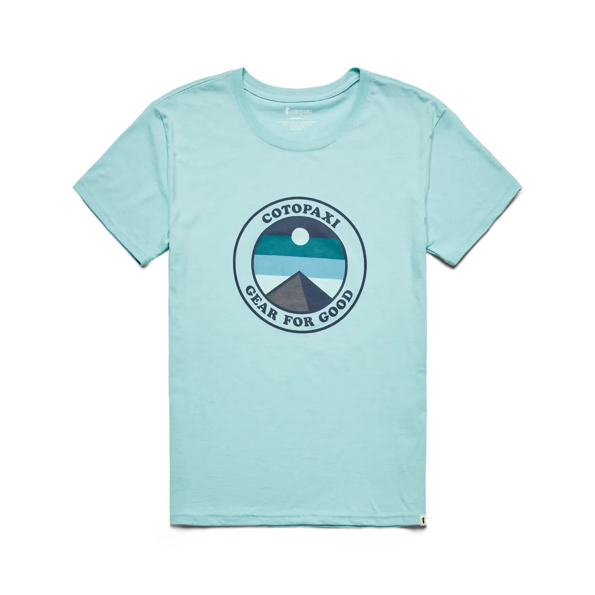 Cotopaxi Sunny Side t-shirt femme coton bio gris chiné