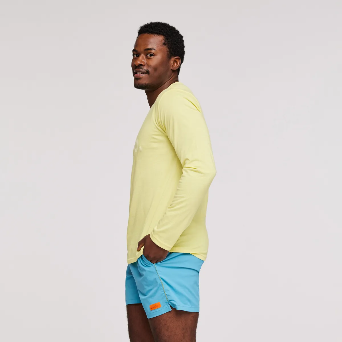 Cotopaxi Do Good t-shirt homme manches longues lemonade