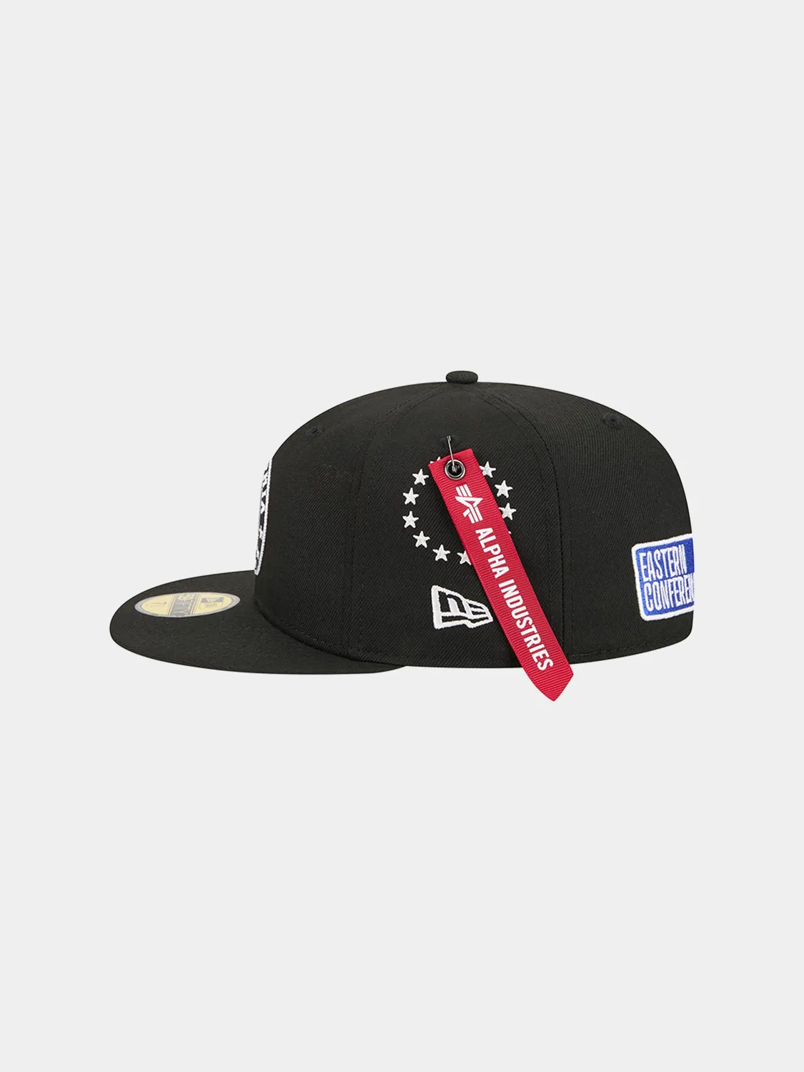 Alpha Industries 76ers 59Fifty casquette fitted noire